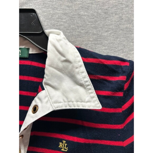 Ralph Lauren Blue with Ted Stripes size M Polo - Picture 5 of 12